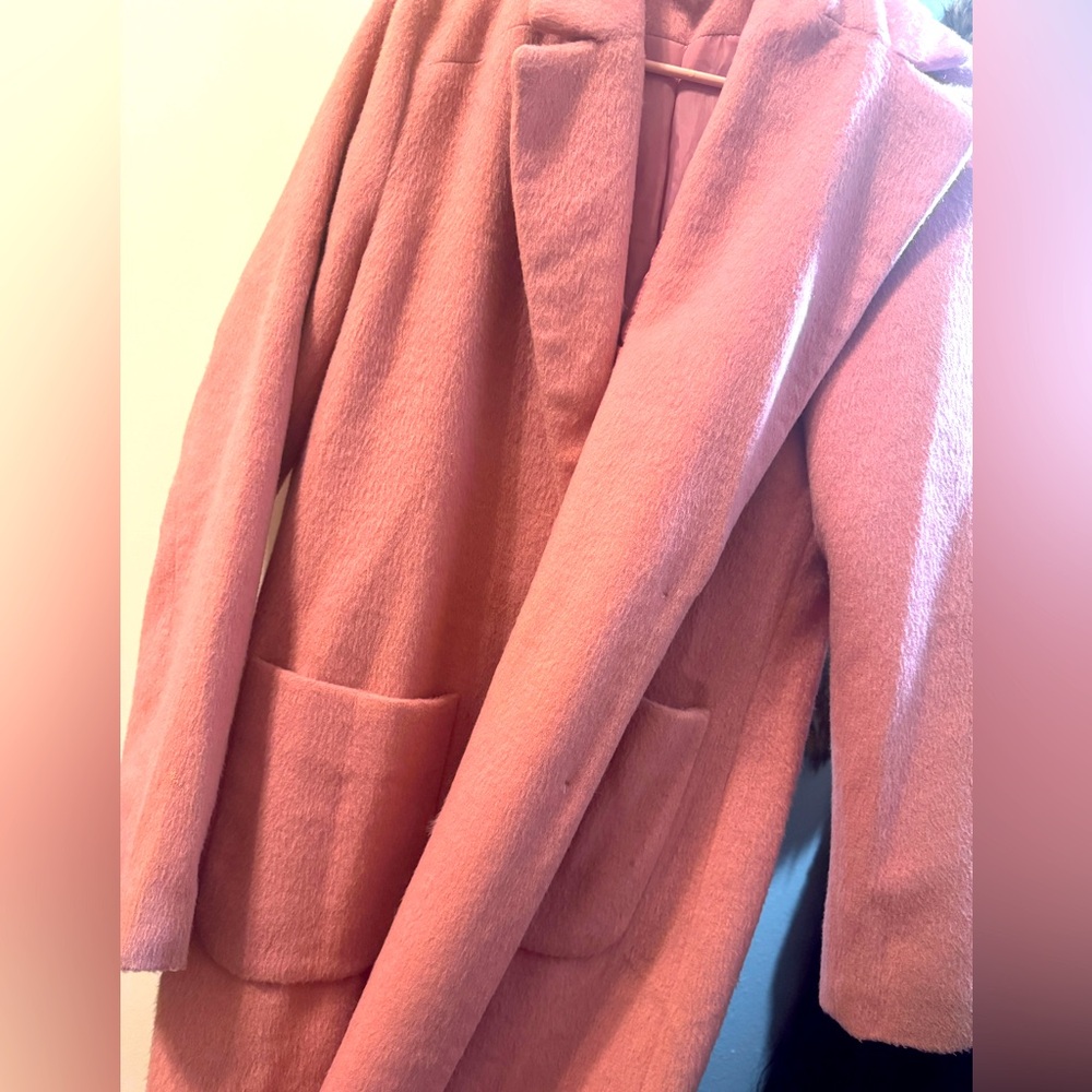 Pink Trench Coat